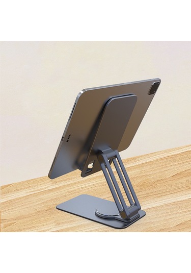 Jmary Mk-60 Ayarlanabilir Katlanabilir 360 Derece Dönebilen Telefon Ve Tablet Standı Gri