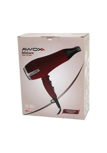 Awox Watson Kırmızı Saç Kurutma - Fön Makinesi Soğuk Üfleme 2 Kademe Fan - 3 Kademe Sıcaklık 2400w
