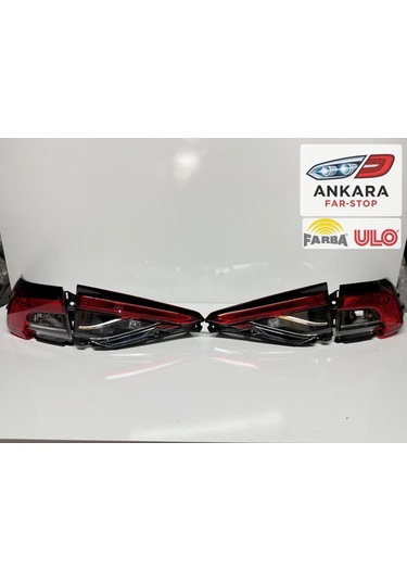 Toyota Corolla 2019-2025 Stop Lambası Sağ - Sol İç Ve Dış Takım  Farba-ulo-4 Stop Ledsiz -