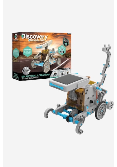 Discovery Güneş Enerjili Robot Seti, 12 Tasarım Ve 197 Parça Stem Oyuncağı Akıllı Oyuncaklar