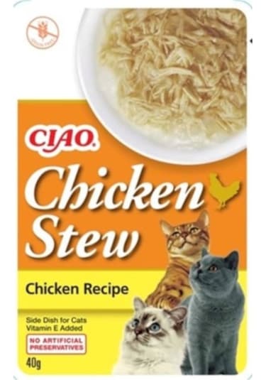 Ciao Chicken Churu Tavuk Güveçli Kedi Ödül Maması 40 G
