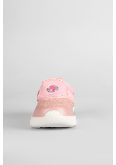 Vicco Sort Işıklı Kız Okul Öncesi Pudra Spor Ayakkabı Pudra
