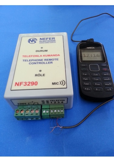 Nefer Nf3290 Gsm Dalgıç Pompa Kontrol Uzaktan Kumanda Sulama Sera