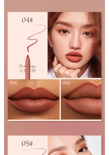 Mufunye Çok Amaçlı, Suya Dayanıklı Ve Mat Ruj Kalemi Seti - Kolay Uygulama Ve Uzun Süreli Kalıcılık