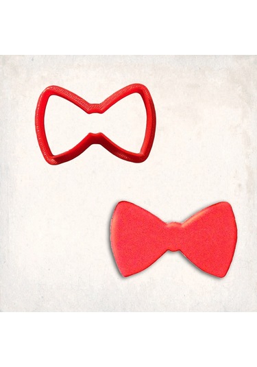 Papyon Kurabiye Kalıbı Şekillendirici Kopat KIrmızı