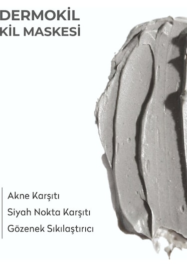Dermokil Akne ve Siyah Nokta Karşıtı Kil Maskesi 50 ML