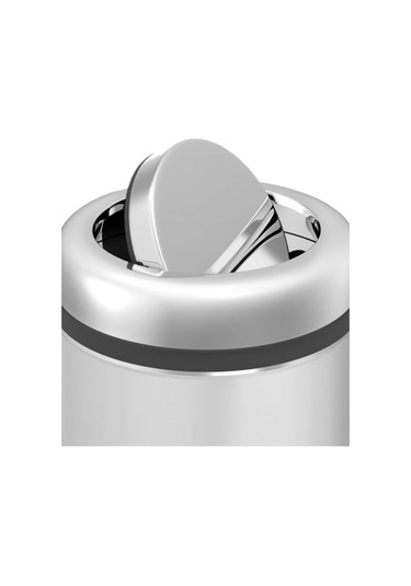 Pratik Kapaklı 32 Lt Çöp Kovası Krom