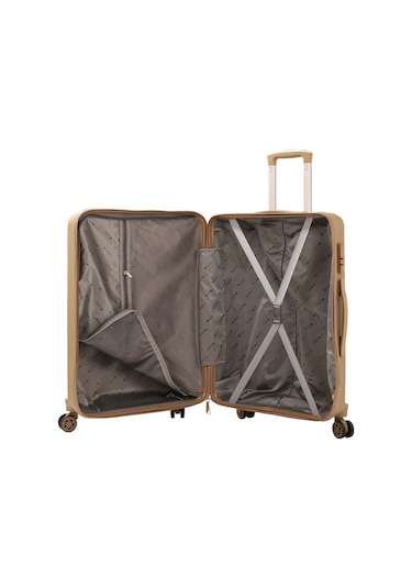 Mçs Üçlü Polipropilen Valiz Seti V374 S21yy1000006-set 00026 Şampanya