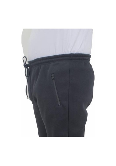 Starbattal Büyük Beden Fermuarlı Eşofman Altı 3Ip 11517 Lacıvert-Lacivert