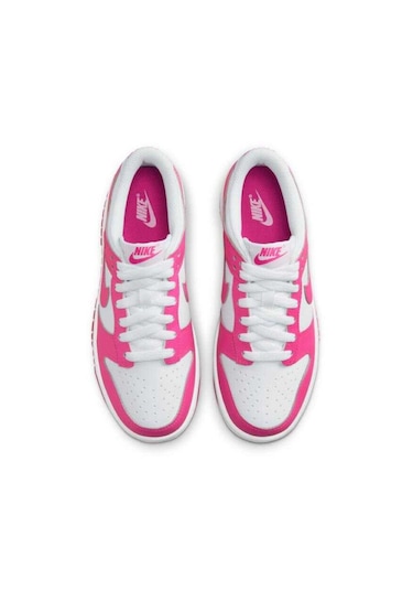 Nike Dunk Low Yürüyüş Ayakkabısı Pembe - Beyaz
