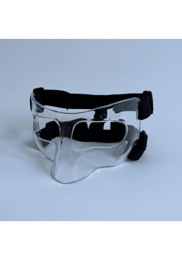 Suntek Basketbol Maskesi Koruyucu Kalkan Şeffaf-15x9.5x8.5cm