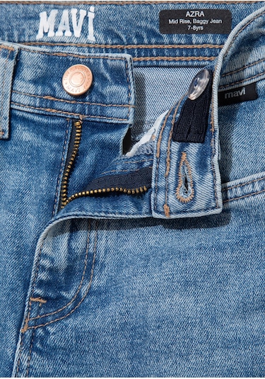 Çocuk Mavi - Azra 90lar Indigo Mavisi Jean Pantolon 7010510-88228 Mavi