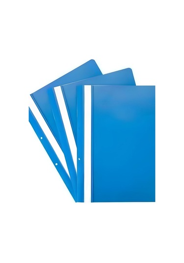 N'pratik Eco 25 Adet Mavi Telli Dosya Seti - Pratik Ve Dayanıklı Belge Düzenleyici