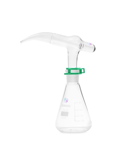Cam Otomatik Pipet 10 Ml - Dispenser Depolu 250 Ml Erlen Şilifli