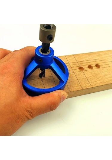 Ccgloball 1 Takım Alüminyum Alaşımlı 90 Derece Matkap Kılavuzu 5/6/7/8/9/10mm Matkap Ucu Delik Konumlandırıcı Kelepçe Menteşe Delik Açıcı Ağaç İşleme Aletleri