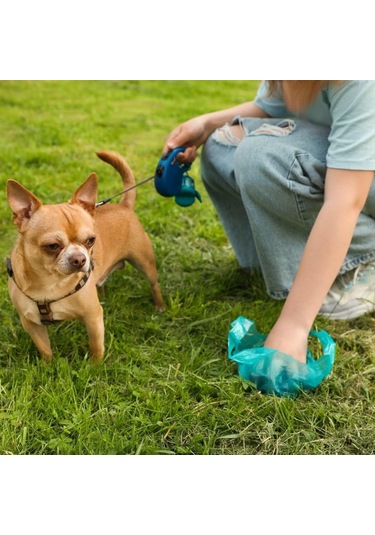 Büro Ev Evcil Hayvanı İçin 10adet Kullan At Kedi Köpek Kaka Poşeti Seti