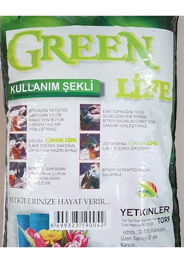 Harika Bitki Toprağı Çiçek Toprağı Torf Humus Katkılı 20 L N11.544