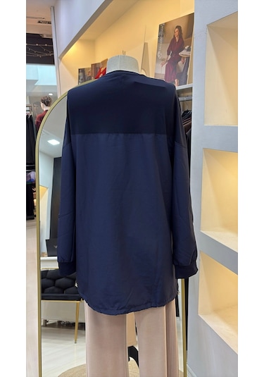 Qmash Penye Tunik Lacivert 6193