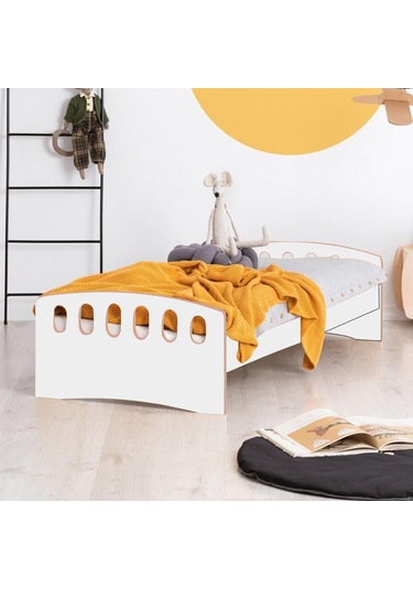 Markaawm White Mdf Karyola Bebek ve Çocuk Yatağı