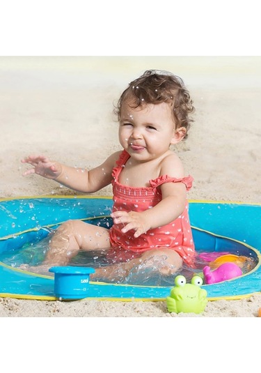 Geeksen Çocuklar İçin Güneşten Koruyucu Havuz Çadırı - Taşınabilir Ve Pratik Outdoor Çözüm Çok Renkli