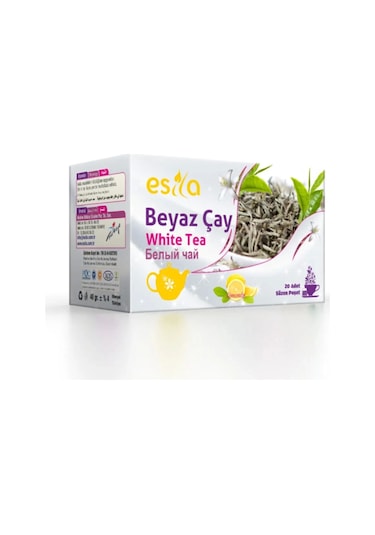 Esila Beyaz Çay Süzen Poşet 20'li