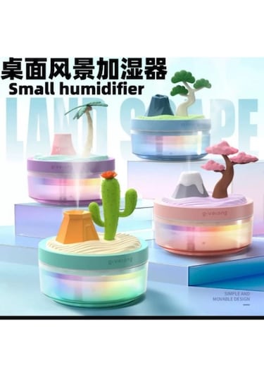 Doğa Temalı Mini Nemlendirici Tdrtr