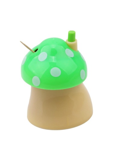 Yeşil Cep Sıcak Kutular Hediye Dekorasyon Yeni Dağıtıcı Plastik Tutucu Otomatik Mantar Kürdan Kutusu