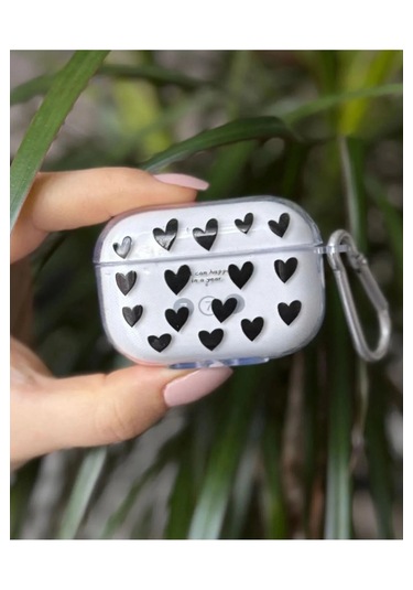 Airpods Pro 3. Nesil 2025 Uyumlu Tasarımlı Preminum Kılıf 1.kalite Son Çıkan Siyah