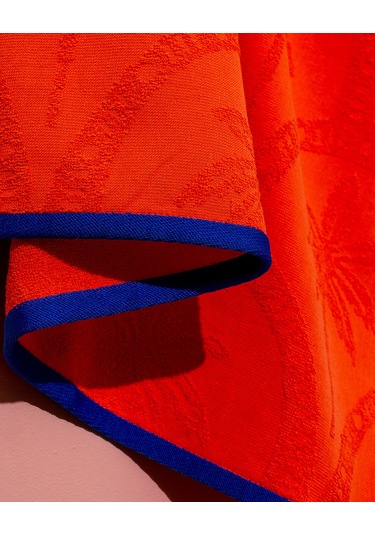 Palmie %100 Pamuk Plaj Havlusu - Turuncu - 70x150 Cm 8684427222836 Turuncu