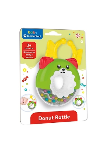 Baby Clementoni Donat Çıngırak Çok Renkli