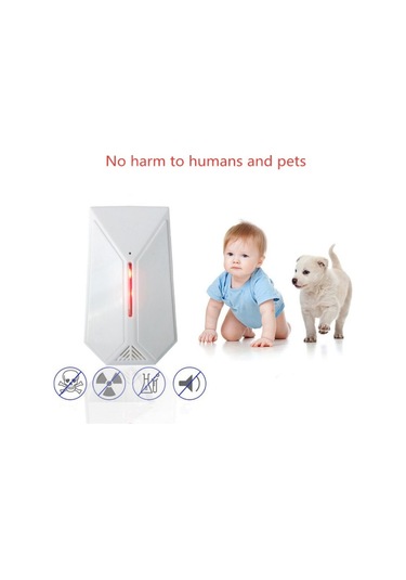 A13 Ultrasonik Sivrisinek Kovucu Elektronik Sivrisinek Katil, Boyut:uk Fiş