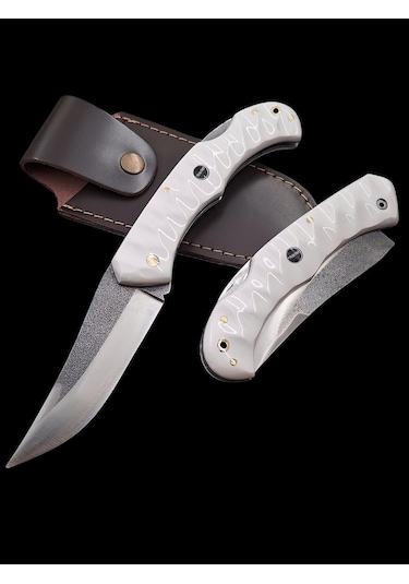 N690 Böhler Paslanmaz Çelik Kaliteli Çakı Çok Renkli