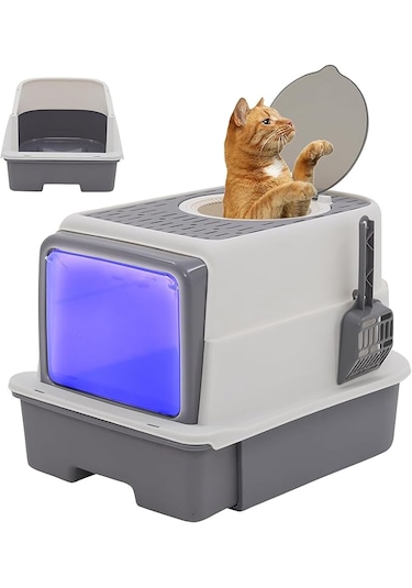 Monozone Büyük Boy Kedi Tuvaleti Çekmeceli Sterilizasyon