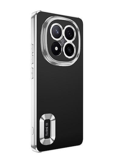 Ariatech Redmi Note 14 Pro Plus Kılıf Kamera Korumalı Logo Gösteren Omega Kapak - Sie Mavi