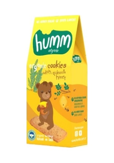 Humm Organik Ballı Kinoalı Kurabiye 55 G