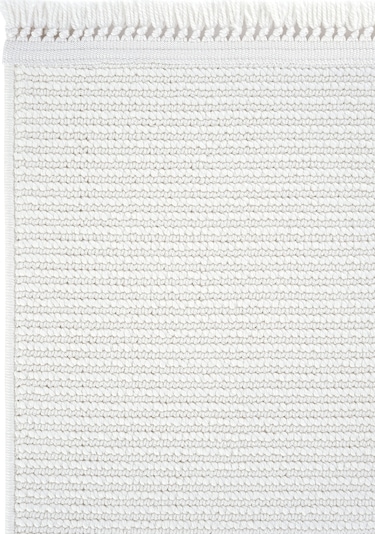 Cool Halı Olinda 1101 Beyaz Mutfak Halısı Bukle Dokuma Tezgah Önü Leke Tutmaz İskandinav Yolluk Halı