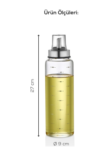 Vienev Borosilikat Pratik Cam Yağlık Sirkelik 500 Ml