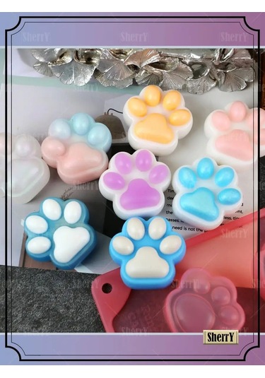 Sherryleis Hayvan Pençeleri İzleri Ep Oksid Reçine İçin Kalıp 143114462