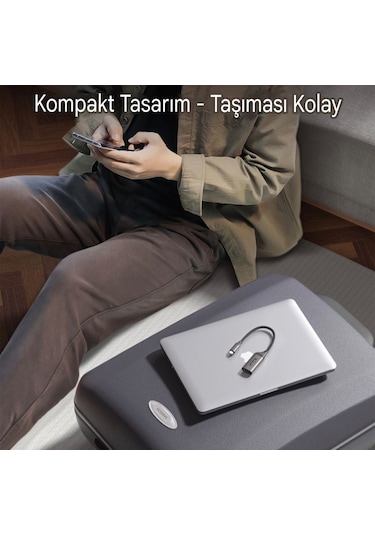 Lemorele 4k Hdmi To Type-c Dönüştürücü Adaptör Hdmi Dönüştürücü