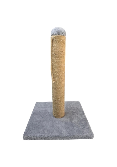 Gri Kedi Tırmalama Tahtası Yedek Borulu-42cm