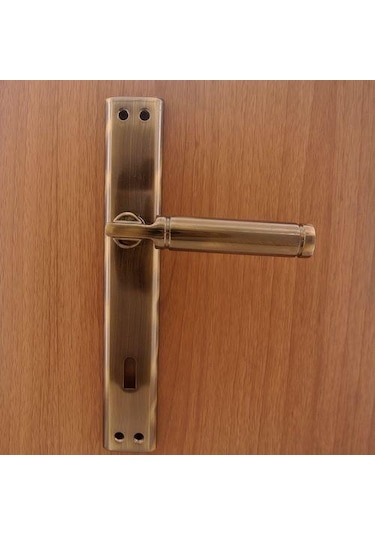 Ibiza Kapı Kolu Aynalı Antik Bakır