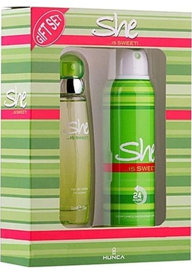 She is Sweet Kadın Parfüm EDT 50 ML + Deodorant 150 ML