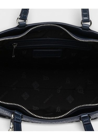 Steve Madden Bcocos Denım Kadın Denim Omuz Çantası Bcocos Mavi