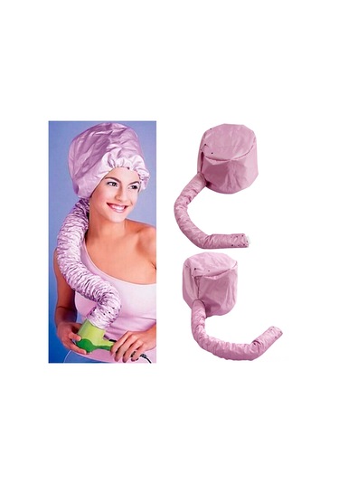 Yaleker Pembe Saç Kurutma Ve Bakıma Uygun Elektrikli Saç Kaputu Pembe