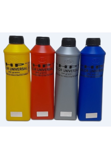 Hp Universal Uyumlu Renkli Toner Toz Set Hp Cp Series 250Gr