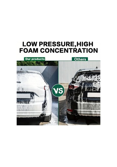 Xuweiwei Blue Promax Köpüklü Jet Nozzle Araba Yıkama Tabancası - Ayarlanabilir Menzil İle Kolay Lekesiz Temizlik