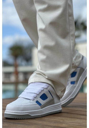 Ch2410 - Cbt Avax Erkek Spor Ayakkabı Beyaz/mavı Çok Renkli Ch2410 - Cbt Avax Erkek Spor Ayakkabı Beyaz/mavı Çok Renkli