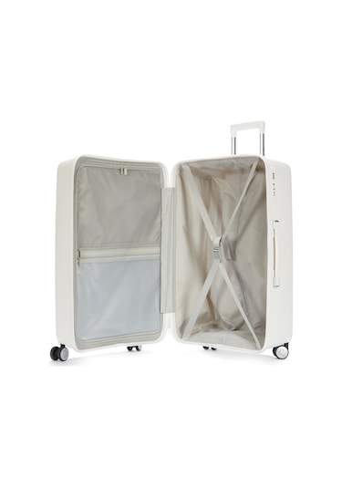 Pierre Cardin Unisex Orta Boy Valiz 04pc7080-02-by Beyaz