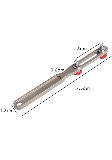 Suntek Ayarlanabilir 50mm Saat Arka Kasa Açıcı Anahtar Kare