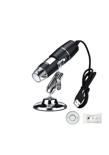 Monozone 1600x Dijital Mikroskop Cilt Saç Analiz Sa2mp Usb 8led